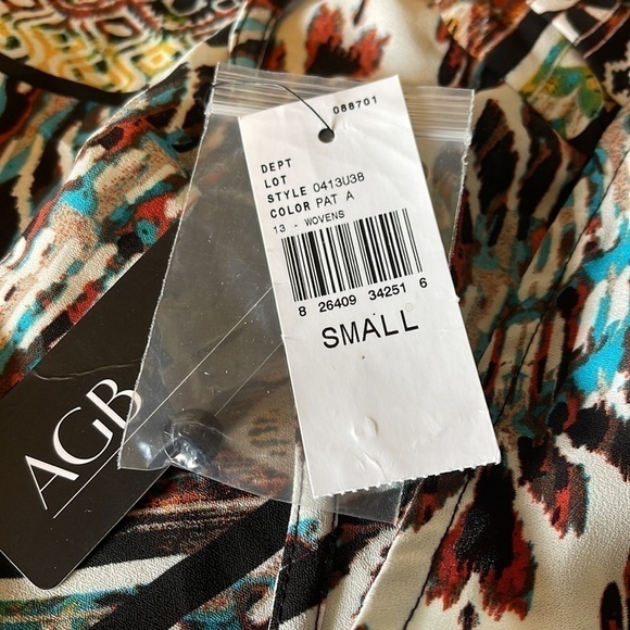 AGB Aztec print tank top NWT size small - Picture 4 of 6